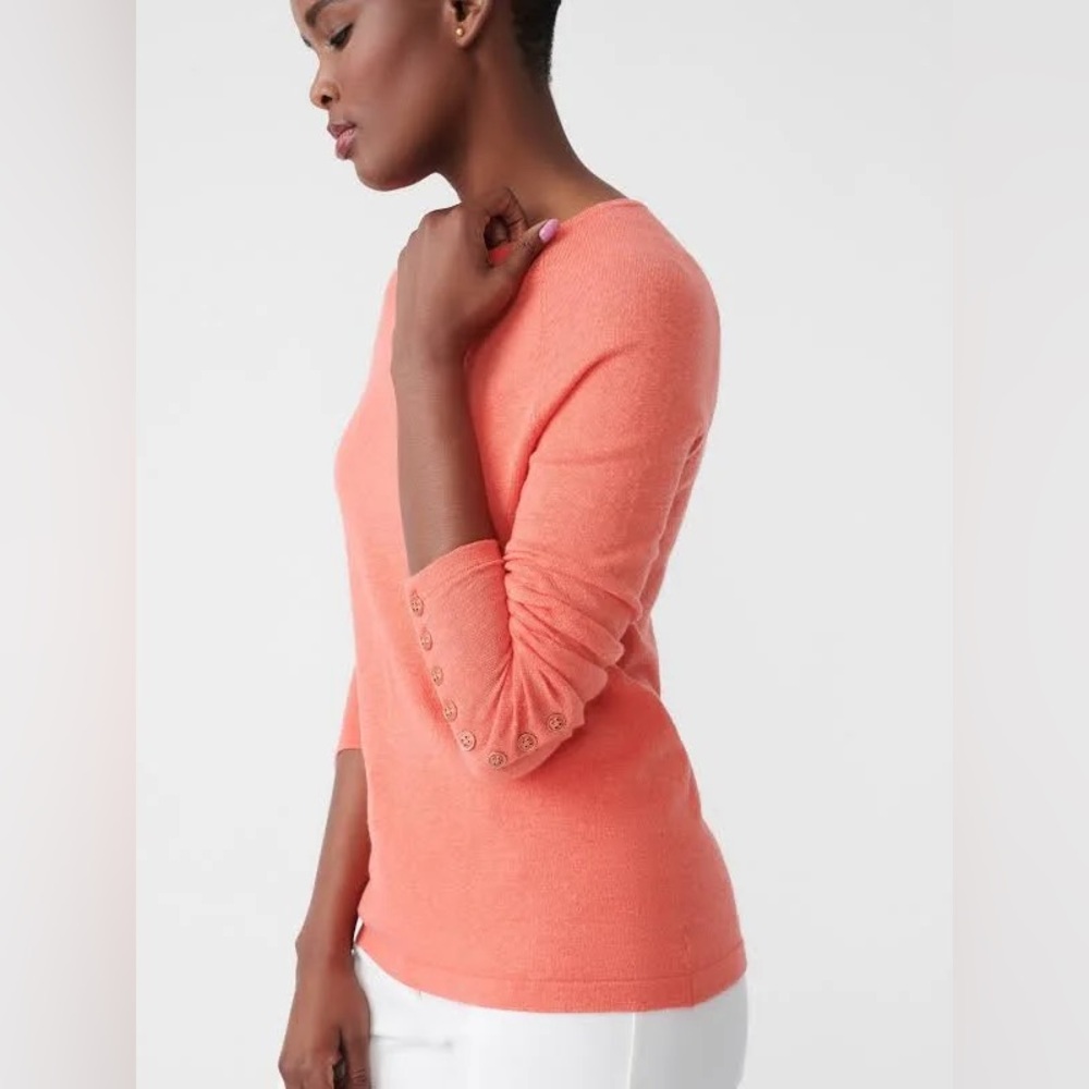 J McLoughlin Striped Jamey Sweater - Picture 2 of 7